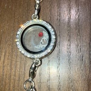 Sterling silver, anti-human trafficking bracelet